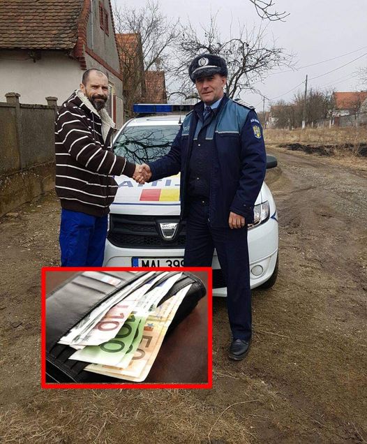 „Gestul neașteptat al unui rrom din Arad care a găsit un portofel uriaș plin cu 1.250 de euro pe stradă și l-a predat poliției. Când l-a întâlnit pe proprietar, a cerut un lucru surprinzător în schimb. Ce a fost acela și ce reacție a avut proprietarul?”