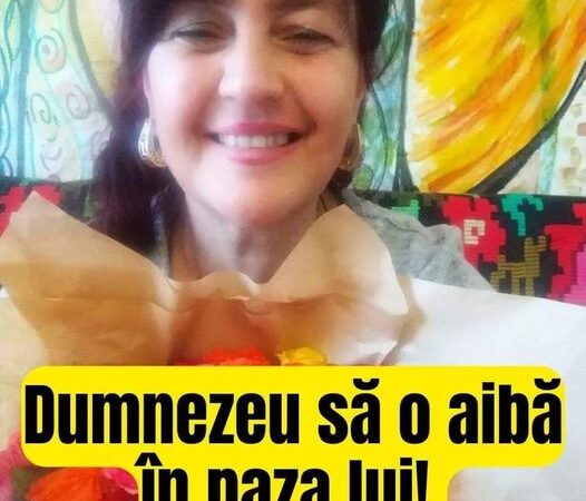 Rona Hartner Și-A Luat Loc De Veci La Cimitir. “Am Fost Jumătate Paralizată Din Cauza Unei Metastaze Pe Creier.”