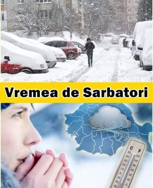 Meteorologii au facut anunțul! Cum va fi vremea de Sărbători