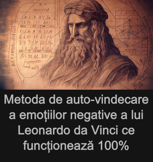 Metoda de auto-vindecare a lui Leonardo da Vinci ce funcționează 100%