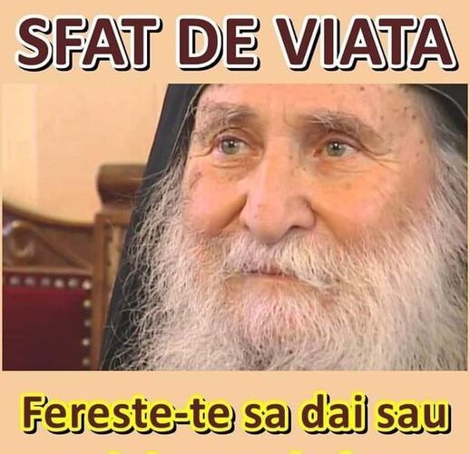 Sfat de viață ca să nu fie ceartă. Cu rudele tale mănâncă și bea dar ferește-te să