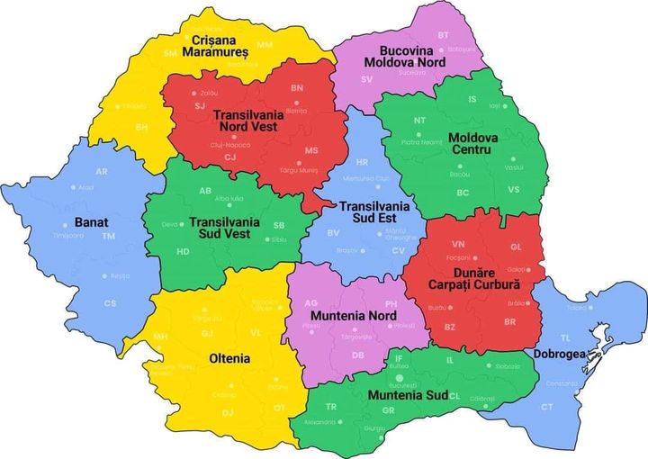 România va avea doar 12 județe Ce zone dispar complet de pe harta