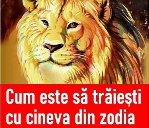 Cum Este Să Trăiești Cu Cineva Din Zodia Leu Uite Ce Tabieturi Are.