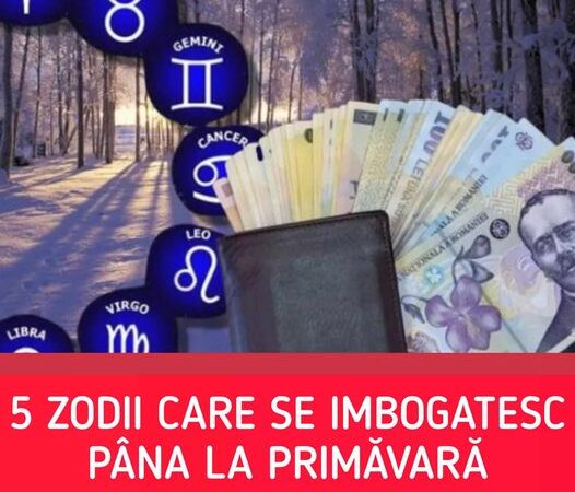 Top 5 zodii cu succes la bani până la primăvară. Vor înflori financiar ca ghioceii