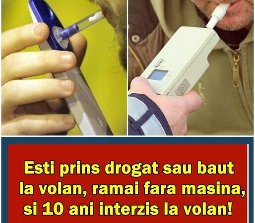 Guvernul vrea pedepse mai dure pentru șoferii băuți și drogați