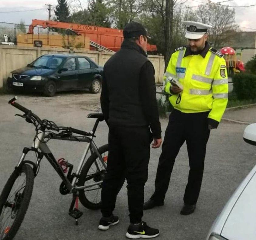 CAZ RARISIM ÎN CLUJ AMENDĂ DE 1.745 DE LEI PENTRU UN BICICLIST. CE ERA ÎN NEREGULĂ CU BICICLETA LUI