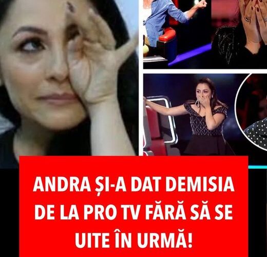 Andra Și-A Dat Demisia De La Pro TV Fără Să Se Uite În Urmă Totul A Pornit De La Tudor Chirilă