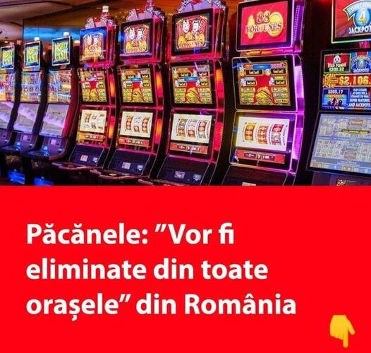 Lovitură Pentru Industria Jocurilor De Noroc De Tip Păcănele Vor Fi Eliminate Din Toate Orașele Din România