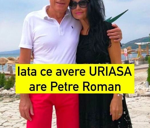 S-A AFLAT Ce avere uriaşă are Petre Roman. Fostul premier al României îşi permite să-şi ţină soţia tinerică în puf