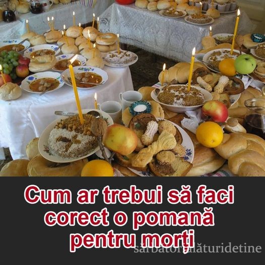 Preotul Negoita Cum se face corect o pomana pentru morti