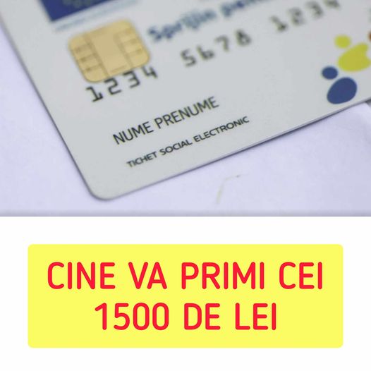 Se modifică limita de venit la cardurile pentru alimente. Cine va mai primi cei 1.500 lei