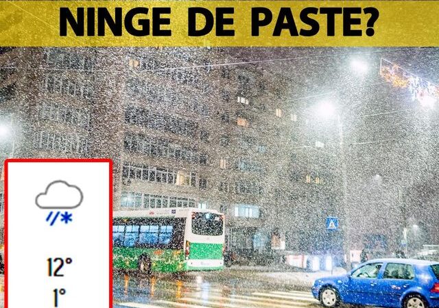 Ninge de Paște în România Meteorologii Accuweather au modificat prognoza