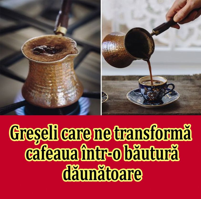 Cele 8 greseli care iti transforma cafeaua zilnica intr-o otrava pentru organismul tau