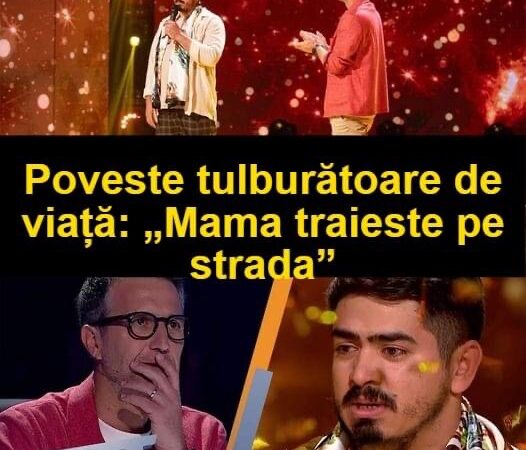 Cine este Emanuel concurentul care a primit primul Golden Buzz al sezonului 14 Romanii au Talent Mama traieste pe strada