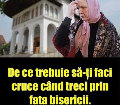 Gestul semnificativ al românilor la biserică