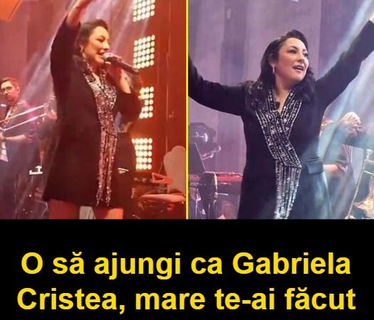 Andra Măruţă făcută praf de internauţi după ce s-a afişat aşa la un concert O să ajungi ca Gabriela Cristea mare te-ai făcut