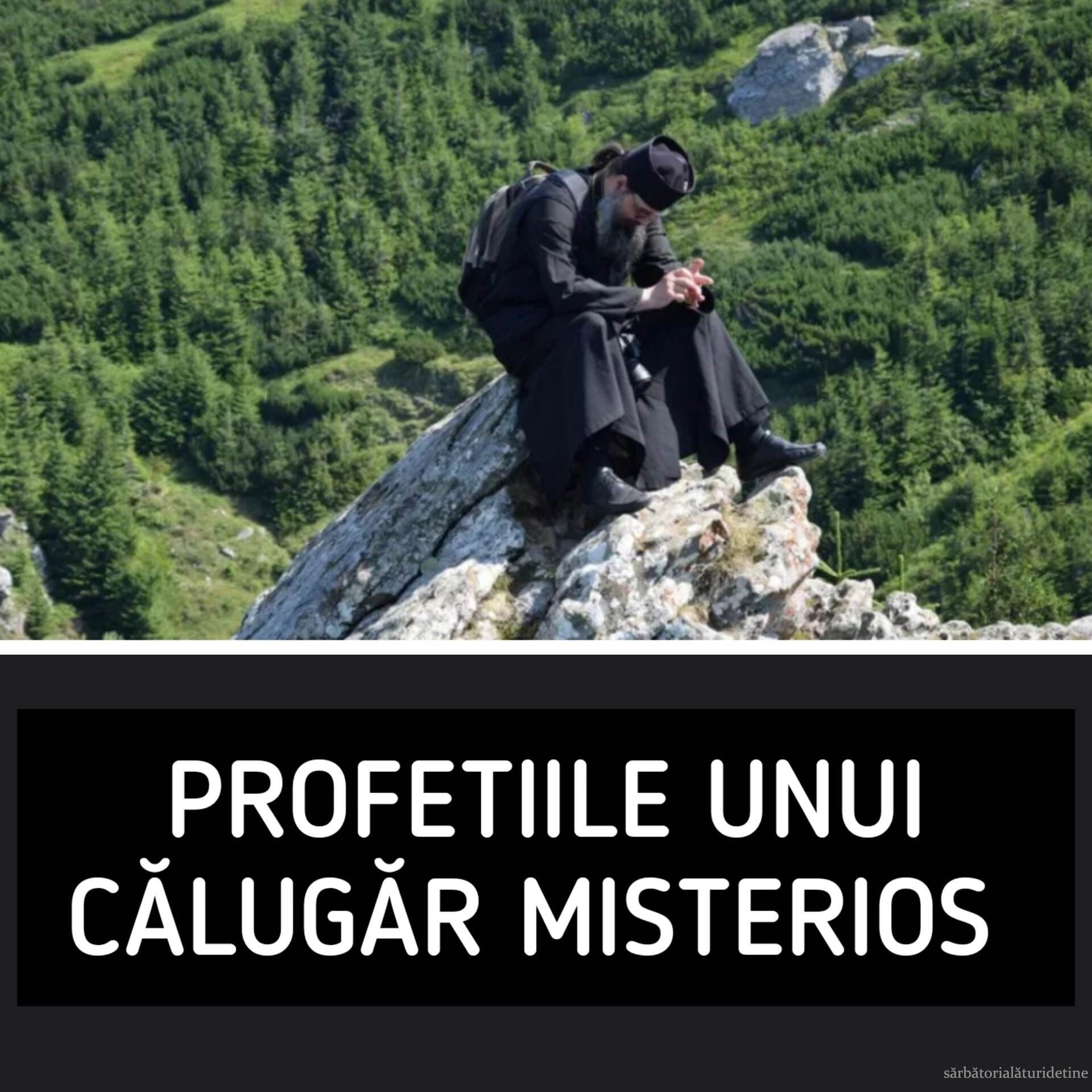 Profeţiile unui călugăr misterios pentru România. Părintele Alexandru Pământul va arde. Deasupra Bucureștiului va flutura drapelul sfârtecat iar poporul se va răscula