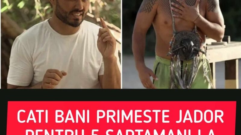 Câți bani primește Jador pentru 5 săptămâni la Survivor All Stars. Artistul a câștigat o avere în scurt timp