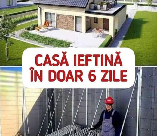 Un bărbat din Zalău a dat lovitura pe plan mondial Cum se construiește o casa în 6 zile