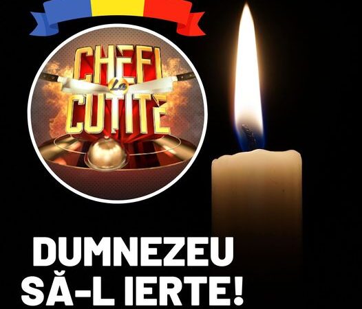 Este doliu la Antena 1 Unul dintre concurenții de la Chefi la Cuțite care a atras simpatia juraților și a publicului s-a stins