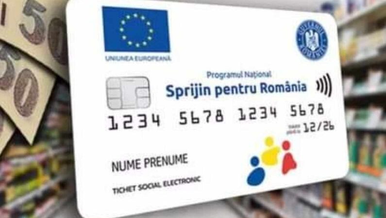 A început reîncărcarea cardurilor sociale. Când va putea fi folosită prima tranșă din 2024