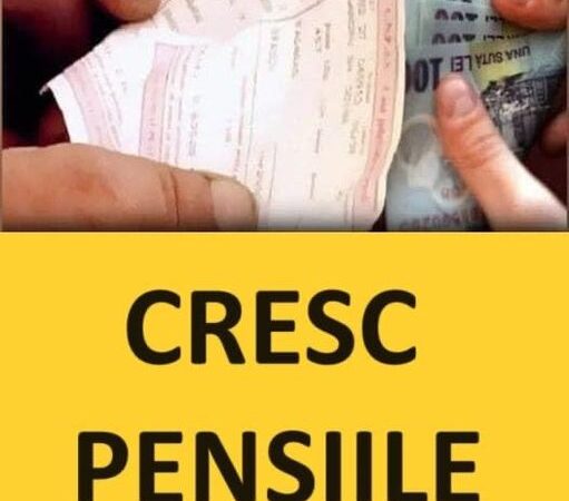 Pensiile cresc cu pana la 90