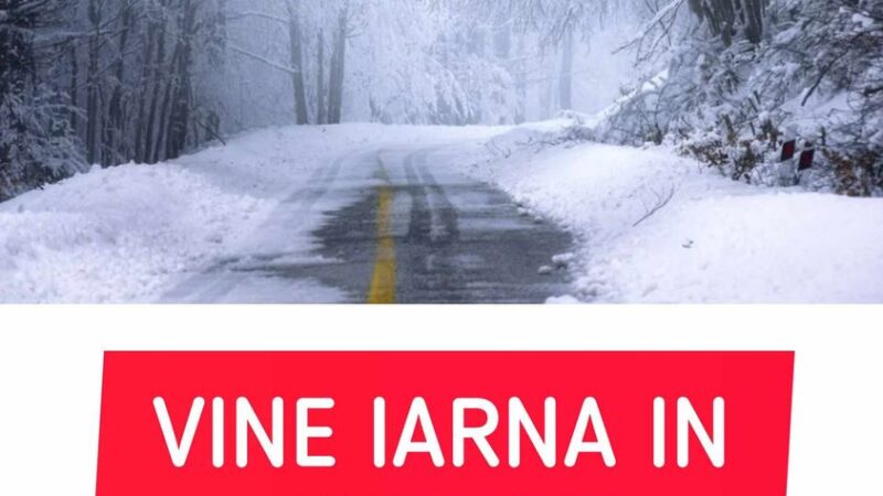 Iarna în primăvară După temperaturi de aprilie meteorologii anunță zăpezi și vreme rea