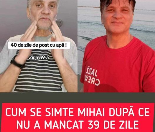 Cum se simte Mihai Onilă după 39 de zile în care nu a mâncat. Fanii lui sunt îngrijorați Ne vorbește din rai