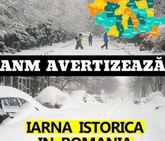 Când revin ploile lapovița şi ninsorile. Prognoza meteo actualizată