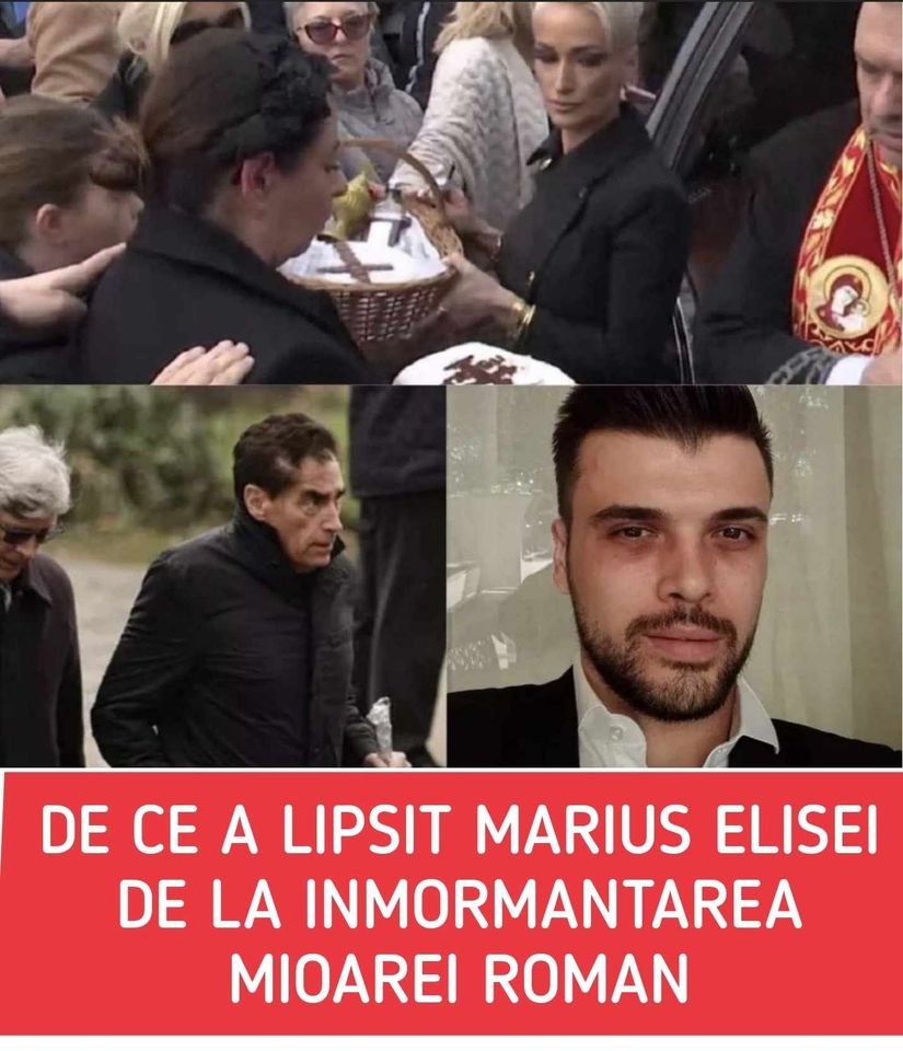 Motivul pentru care Marius Elisei a lipsit de la înmormântarea Mioarei Roman. Ce făcea fostul soț al Oanei Roman în tot acest timp