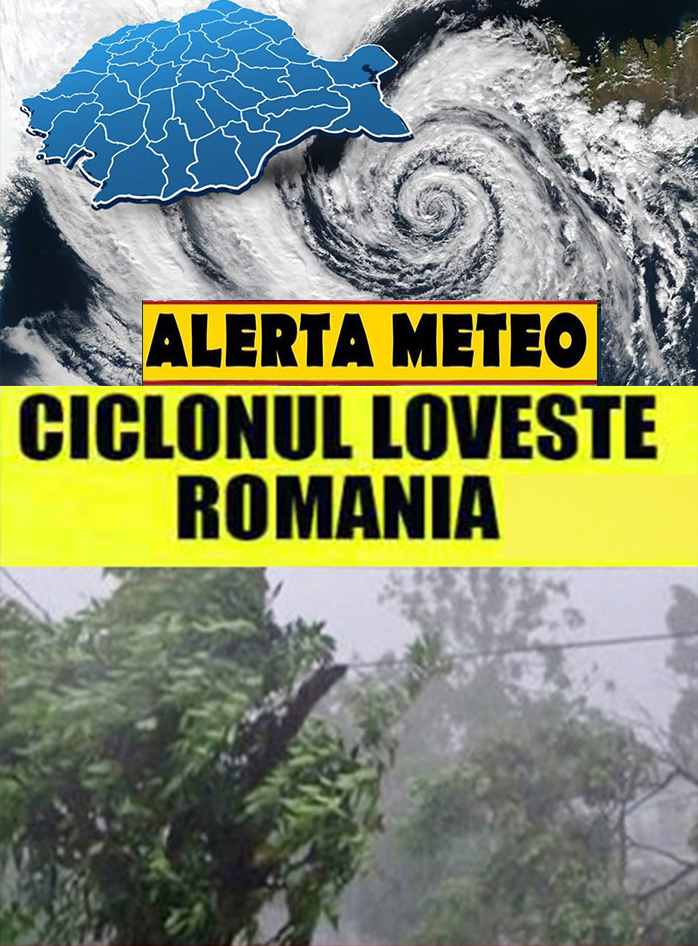 ALERTA ANM Ciclonul care a facut ravagii in Europa va lovi Romania in orele urmatoare. Vremea se schimba radical