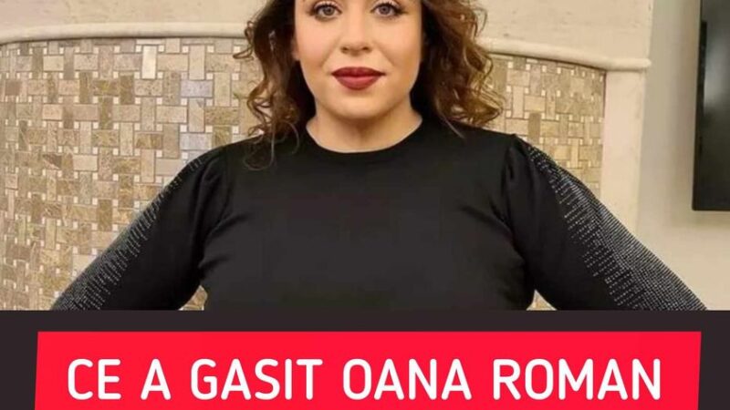 Ce a găsit Oana Roman în fața porții azi dimineață. Vedeta a rămas surprinsă