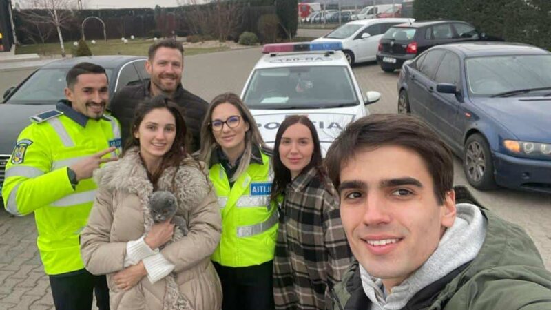 Un gest inedit aduce zambete in trafic