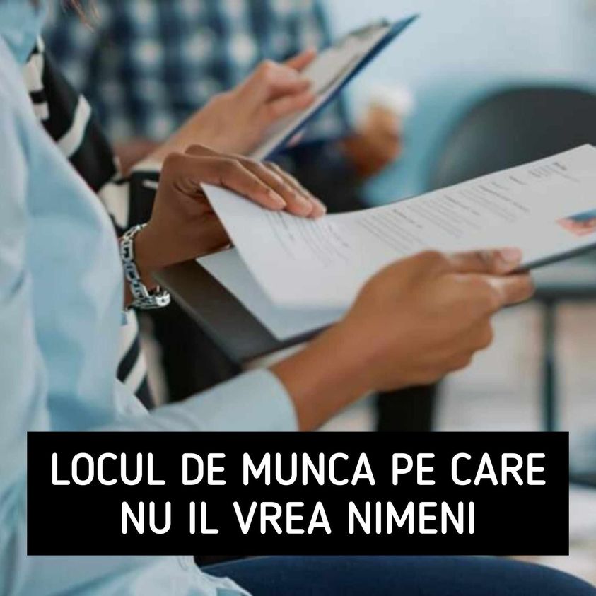 Locul de muncă plătit cu 1.600 de euro pe lună pe care nu-l vrea nimeni. Angajatorii sunt îngrijorați că nu găsesc personal