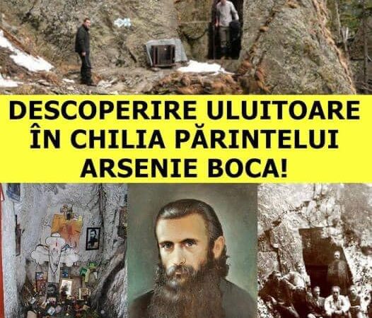 Ce S-A Descoperit În Chilia Părintelui Arsenie Boca