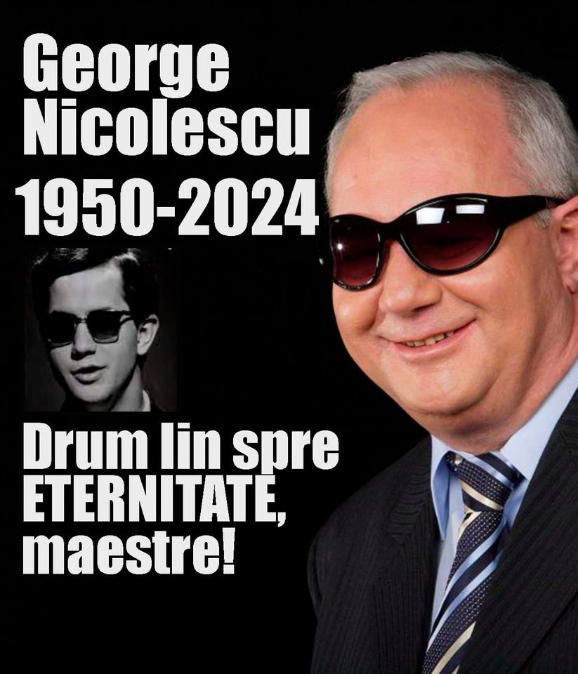 A murit George Nicolescu cantărețul șlagărului Eternitate. Avea 74 de ani