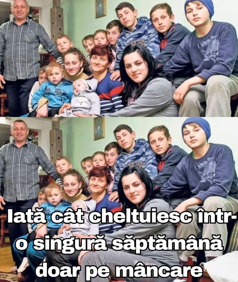 Ei Sunt Părinții Care Au 18 Copii Și Sunt Judecați Că Au Făcut Atâția. Iată Cât Cheltuiesc Într-O Singură Săptămână Doar Pe Alimente