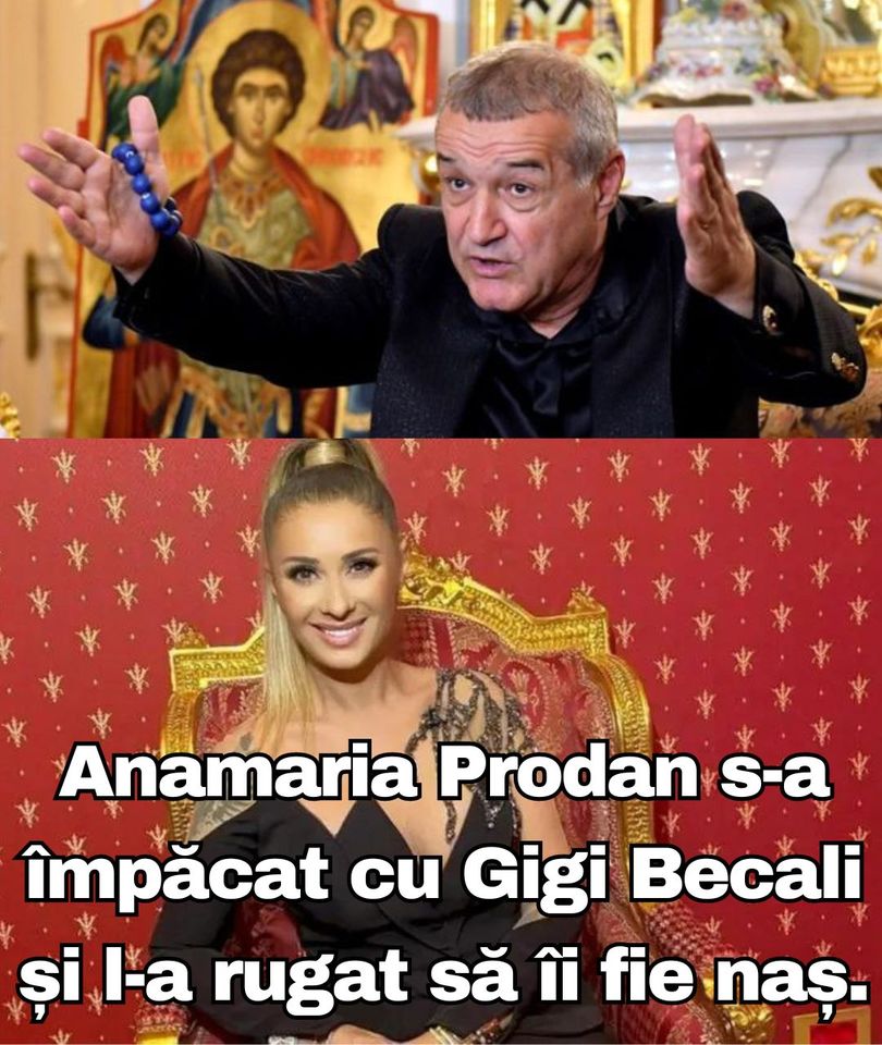 Ce Surpriză Neașteptată Pentru Acest An Anamaria Prodan L-A Cerut Pe Gigi Becali Să Îi Fie Naș De Cununie După Ce Au Reușit Să Își Rezolve Neînțelegerile. Iată Ce A Avut De Spus Magnatul