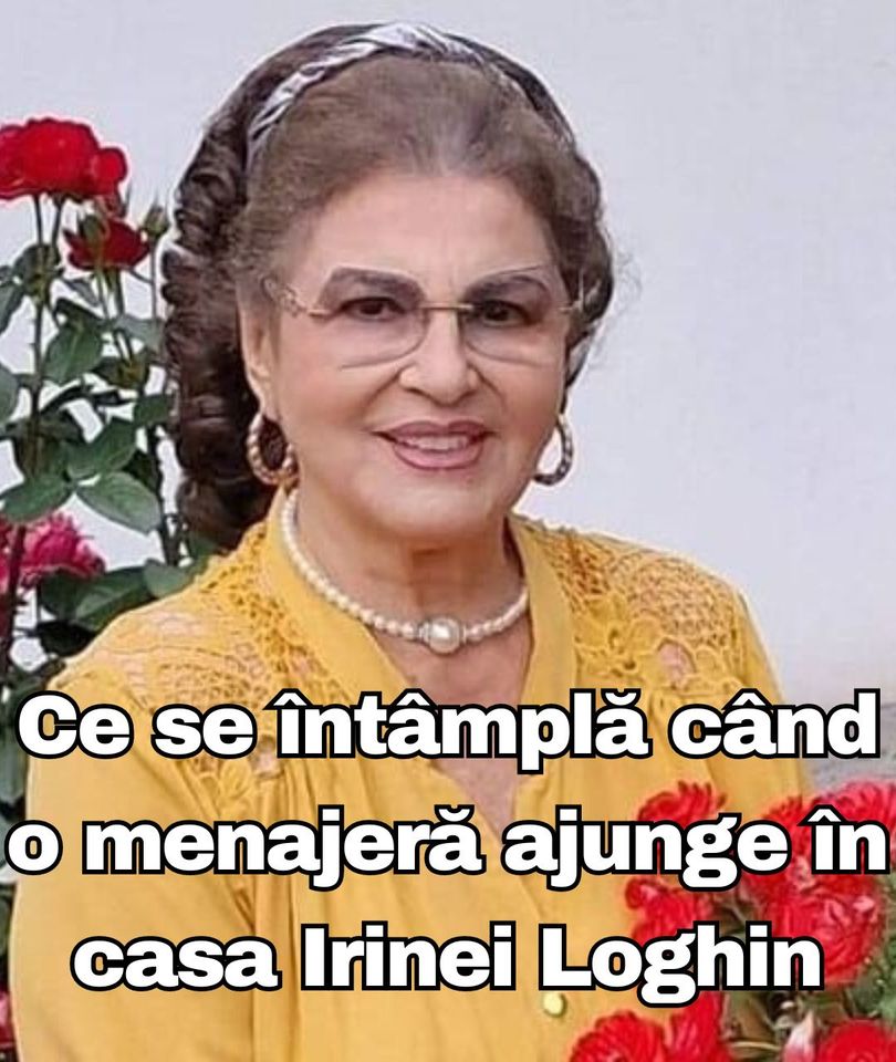 NU ESTE SURPRINZĂTOR CĂ NIMENI NU DOREȘTE SĂ LUCREZE PENTRU CÂNTĂREAȚĂ ȘI TOȚI FUG. IATĂ CE SE ÎNTÂMPLĂ CÂND O MENAJERĂ AJUNGE ÎN CASA IRINEI LOGHIN