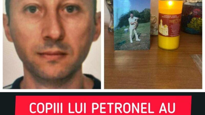 Copiii lui Petronel românul mort în explozia din Italia au aflat de la școală că tatăl lor a decedat. Au fost strânși bani pentru a ajuta familia îndurerată