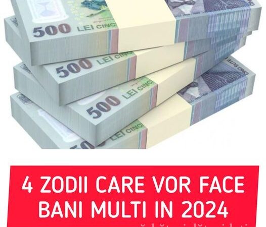 Patru semne zodiacale vor face cei mai mulți bani în 2024