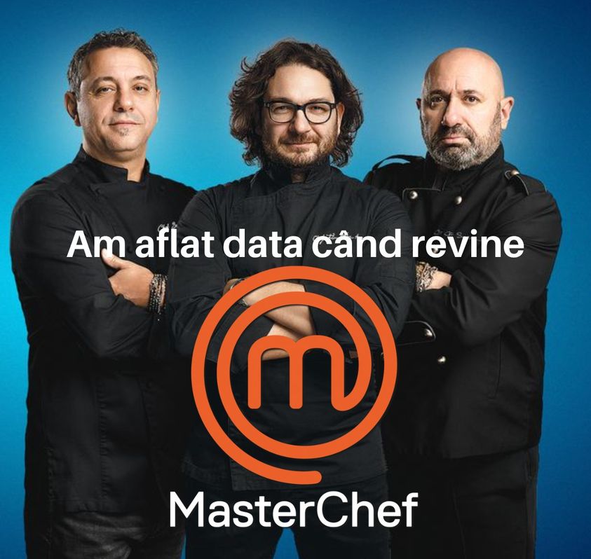 Master Chef Revine în Septembrie Bontea Dumitrescu și Scărlătescu se întorc la Pro TV