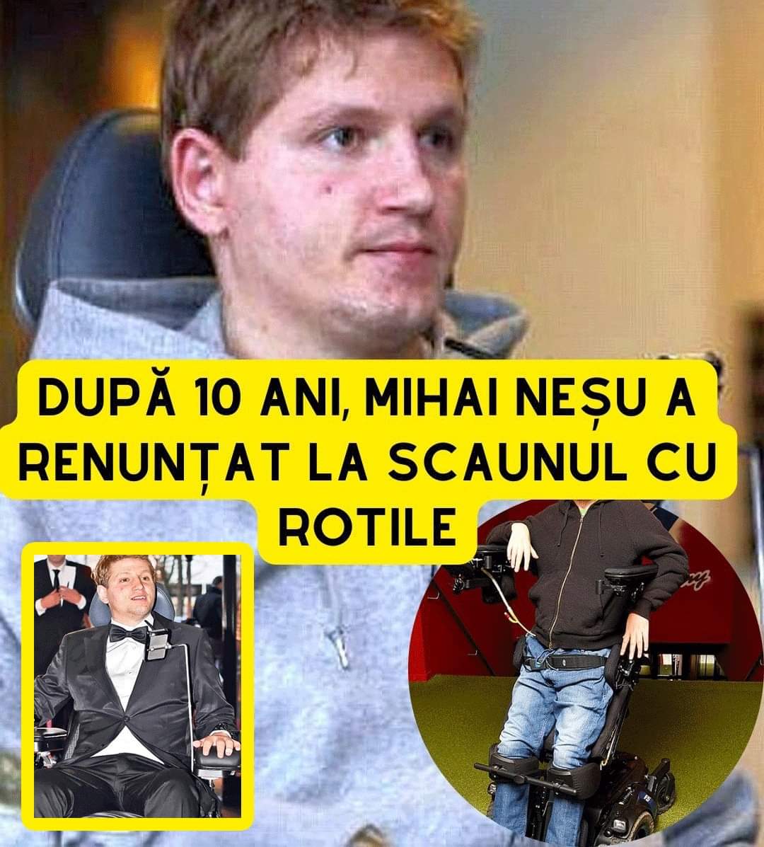 Mihai Nesu reușește să se recupereze după accidentarea gravă