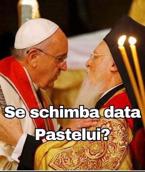 Se schimba data Pastelui Pastele Ortodox si cel catolic sa se sarbatoreasca in aceeasi zi