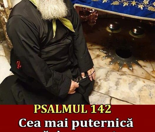 Parintele Calistrat PSALMUL 142  Cea mai puternica si ajutatoare rugaciune Aduce grabnica insanatosire si alunga necazurile