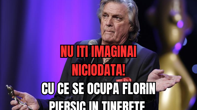 Cu ce se ocupa FLORIN PIERSIC in TINERETE. Nimeni nu se astepta la ASA CEVA..