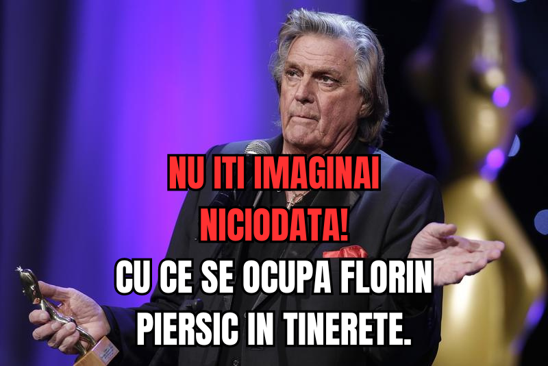 Cu ce se ocupa FLORIN PIERSIC in TINERETE. Nimeni nu se astepta la ASA CEVA..