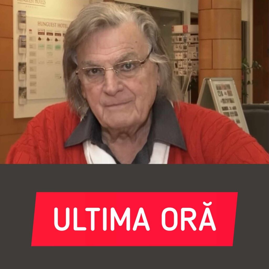 Florin Piersic transferat de urgență la spitalul Matei Balș din Capitală. Ultimele informații despre starea de sănătate a marelui actor