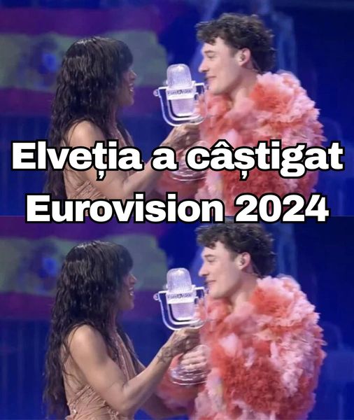 Elveția a câștigat Eurovision 2024 artistul a spart trofeul la doar câteva minute după ce a fost desemnat câștigător. Video.