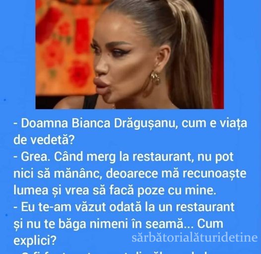 Bianca Se Crede Importantă